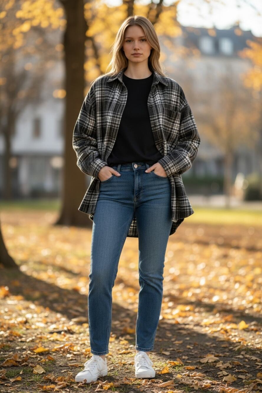 BDG Flannel Button Down Grunge Streetwear Vibe Long Sleeve Plaid Shirt XS Urban
